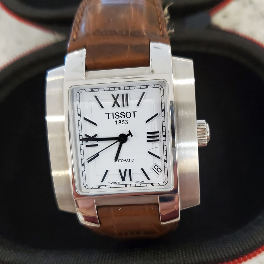 Tissot Silver 1835 Automatic And Date Watch